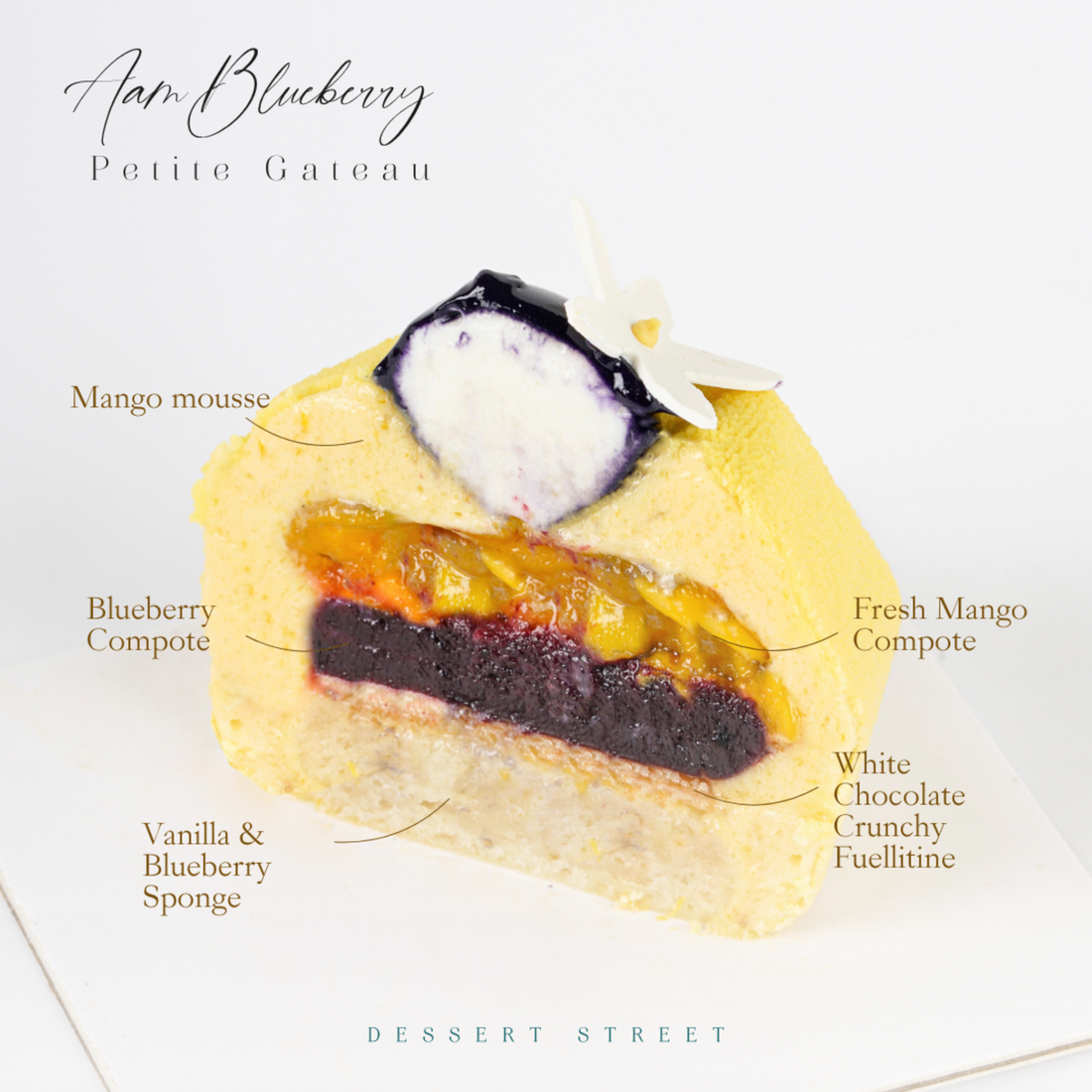 Mango Blueberry  (Box of 2)