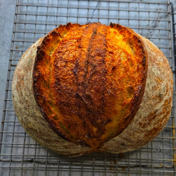 100% Whole Wheat Sourdough