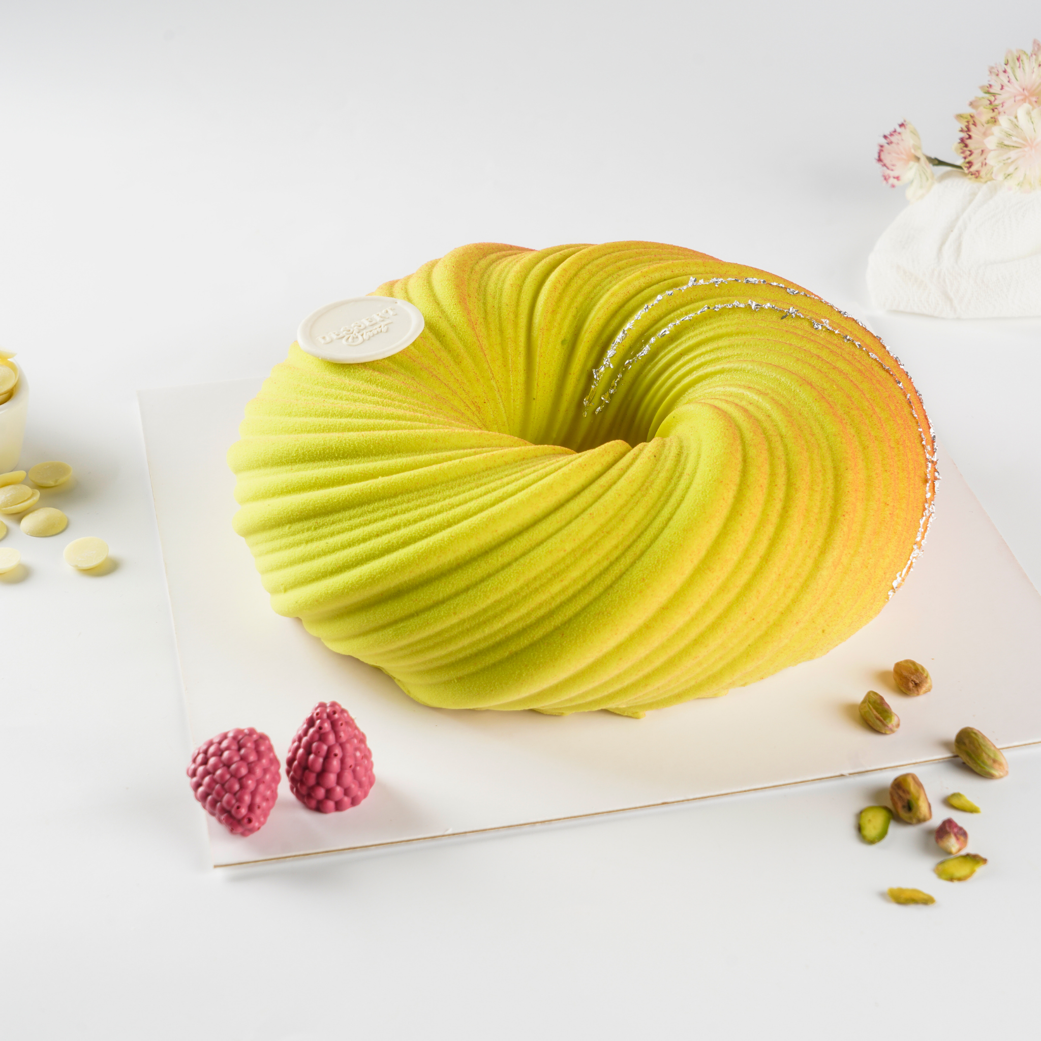 Pistachio Raspberry