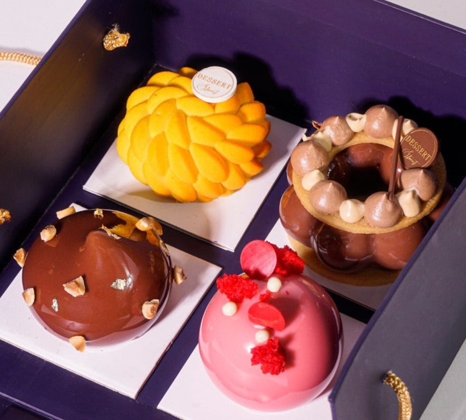 Create Your Box of 4 Petit Gateau